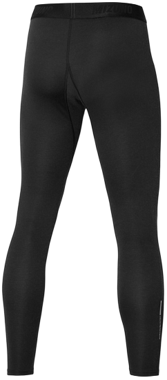 Кальсоны мужские Mizuno Midweight Long Tight Black - Фото 2 большая