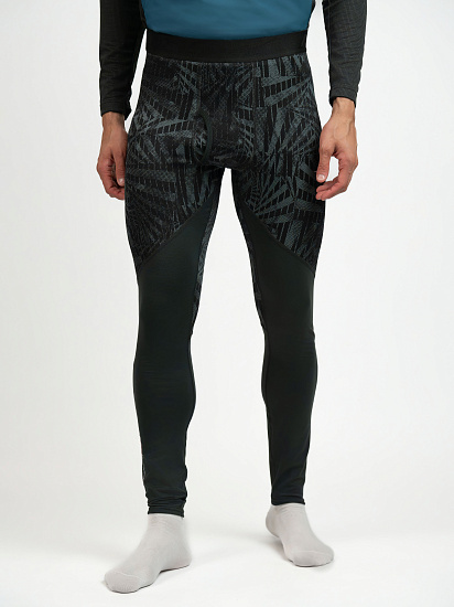 Кальсоны мужские Mizuno Virtual Body G4 Long Tight Black - Фото 3 большая