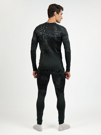 Кальсоны мужские Mizuno Virtual Body G4 Long Tight Black - Фото 6 большая