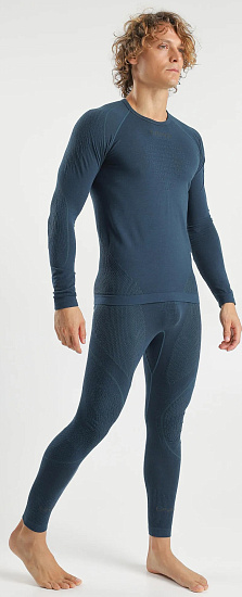 Кальсоны мужские UYN Evolutyon Biotech Uw Long Blue Poseidon - Фото 5 большая