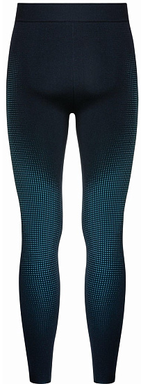 Кальсоны мужские Odlo Performance Warm Eco Dark Sapphire/Stunning Blue - Фото 2 большая