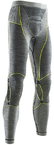 Кальсоны мужские X-Bionic Apani Merino BY XB UW Long Gray - Фото 1 большая