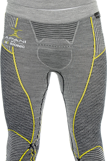 Кальсоны мужские X-Bionic Apani Merino BY XB UW Long Gray - Фото 4 большая