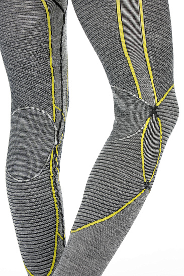 Кальсоны мужские X-Bionic Apani Merino BY XB UW Long Gray - Фото 6 большая