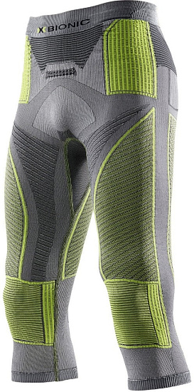 Кальсоны мужские X-Bionic Radiactor EVO UW Med Iron/Yellow - Фото 1 большая