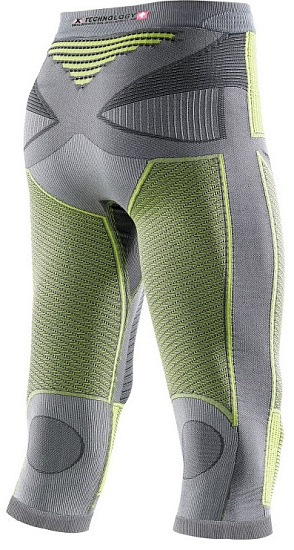 Кальсоны мужские X-Bionic Radiactor EVO UW Med Iron/Yellow - Фото 2 большая