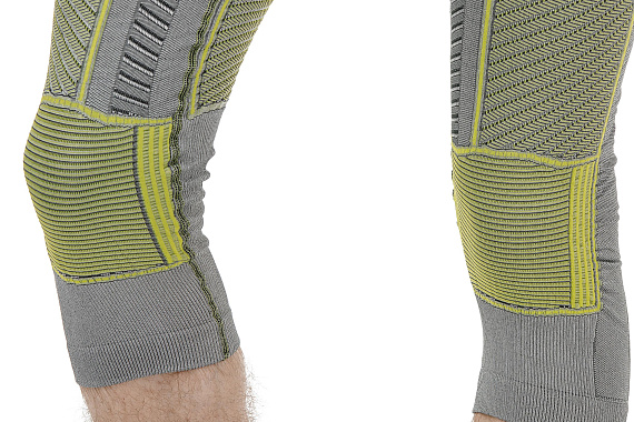 Кальсоны мужские X-Bionic Radiactor EVO UW Med Iron/Yellow - Фото 4 большая