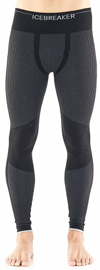 Кальсоны мужские Icebreaker 200 Zone Seamless Leggings Black - Фото 1 большая
