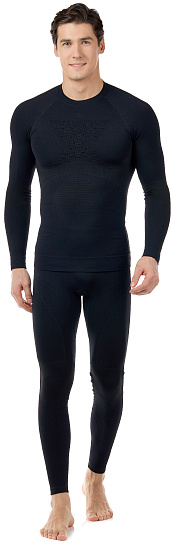 Кальсоны мужские X-Bionic Energy Accumulator 4.0 Black/Black - Фото 7 большая