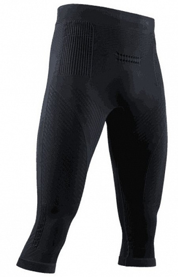 Кальсоны мужские X-Bionic Energy Accumulator 4.0 3/4 Black/Black - Фото 1 большая