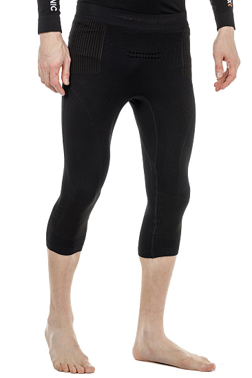 Кальсоны мужские X-Bionic Energy Accumulator 4.0 3/4 Black/Black - Фото 8 большая