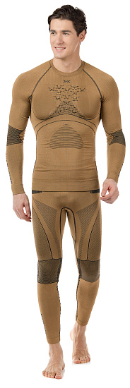 Кальсоны мужские X-Bionic Radiactor 4.0 Gold/Black - Фото 7 большая