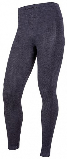 Кальсоны мужские UYN Fusyon Cashmere Uw Long Grey Rock/Black - Фото 3 большая
