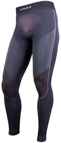 Кальсоны мужские UYN Visyon Uw Long Charcoal/Red/White - Фото 3 большая