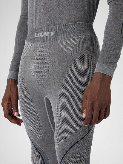 Кальсоны мужские UYN Evolutyon Biotech Melange Uw Dark Grey Melange/Blue - Фото 5 большая
