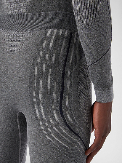 Кальсоны мужские UYN Evolutyon Biotech Melange Uw Dark Grey Melange/Blue - Фото 6 большая