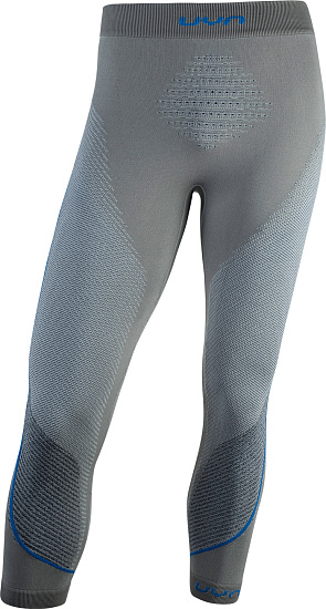 Кальсоны мужские UYN 3/4 Ambityon UW Medium Grey/Blue/Royal Blue - Фото 1 большая