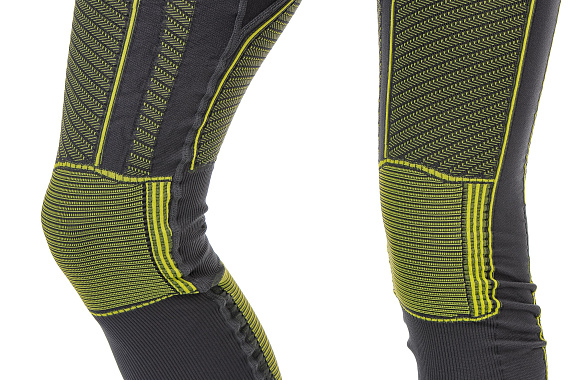Кальсоны мужские X-Bionic Energy Accumulator EVO Long Charcoal/Yellow - Фото 4 большая