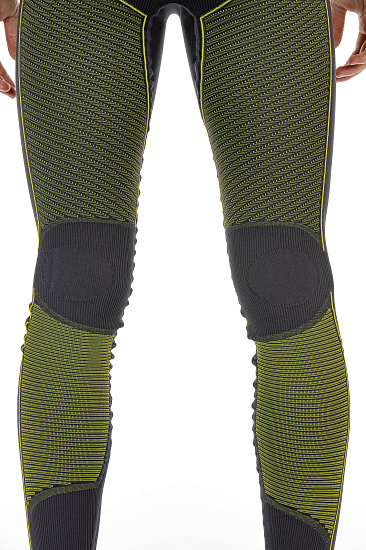 Кальсоны мужские X-Bionic Energy Accumulator EVO Long Charcoal/Yellow - Фото 5 большая