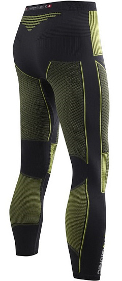 Кальсоны мужские X-Bionic Energy Accumulator EVO Long Charcoal/Yellow - Фото 2 большая