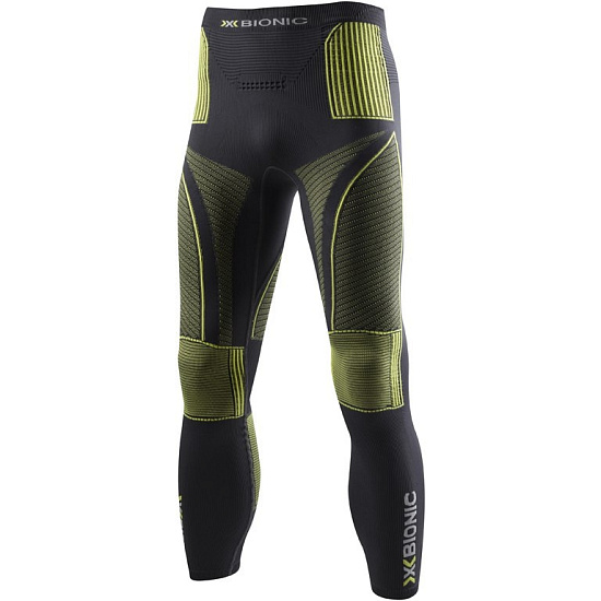 Кальсоны мужские X-Bionic Energy Accumulator EVO Long Charcoal/Yellow - Фото 1 большая