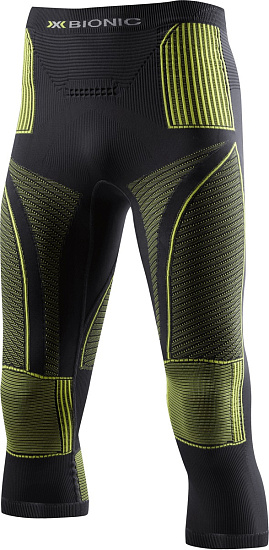 Кальсоны мужские X-Bionic Energy Accumulator EVO Medium Charcoal/Yellow - Фото 1 большая