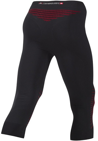 Кальсоны мужские X-Bionic Energizer MK2 Black/Red - Фото 2 большая