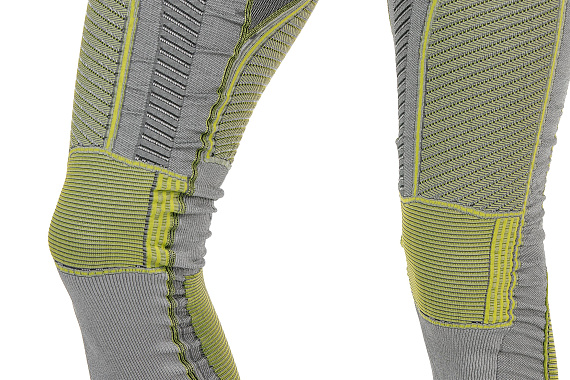 Кальсоны мужские X-Bionic Radiactor EVO Long Iron/Yellow - Фото 4 большая