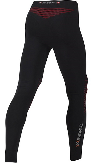 Кальсоны мужские X-Bionic Energizer Evo Long Black/Red - Фото 2 большая