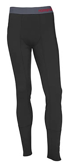 Кальсоны мужские Norrona Wool Longs Caviar - Фото 1 большая