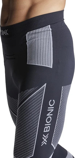 Кальсоны мужские X-Bionic Energy Accumulator Light X Black/Light Grey - Фото 7 большая