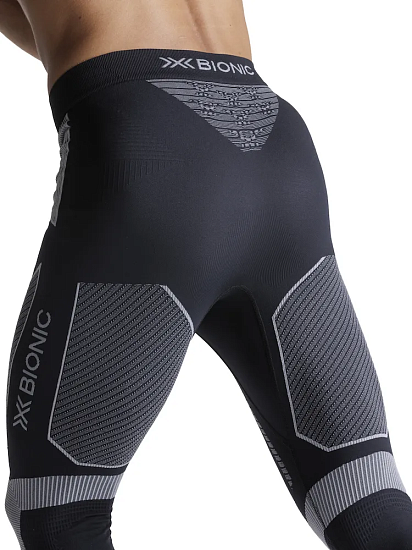 Кальсоны мужские X-Bionic Energy Accumulator Light X Black/Light Grey - Фото 8 большая