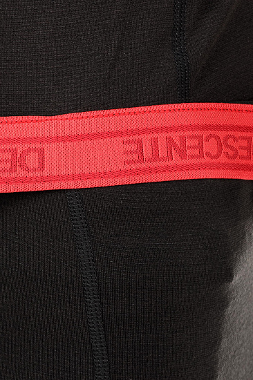 Кальсоны мужские Descente Base Layer Bottom Black/Electric Red - Фото 5 большая