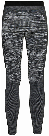 Кальсоны мужские Odlo Blackcomb Eco Long Black/Space Dye - Фото 2 большая