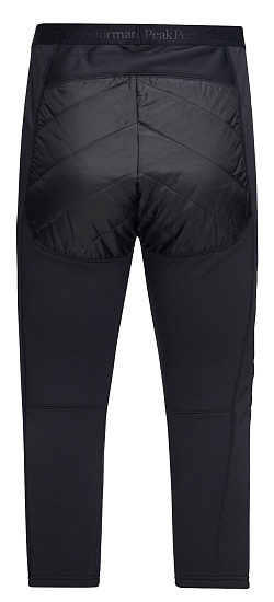 Кальсоны мужские Peak Performance Alum Hybrid Short John Black - Фото 3 большая