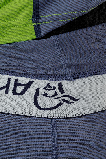 Кальсоны мужские Norrona Equaliser Merino Longs Bamboo Green/Vintage Indigo - Фото 6 большая