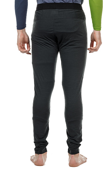 Кальсоны мужские Norrona Equaliser Merino Longs Caviar - Фото 4 большая