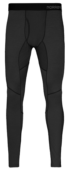 Кальсоны мужские Norrona Equaliser Merino Longs Caviar - Фото 1 большая