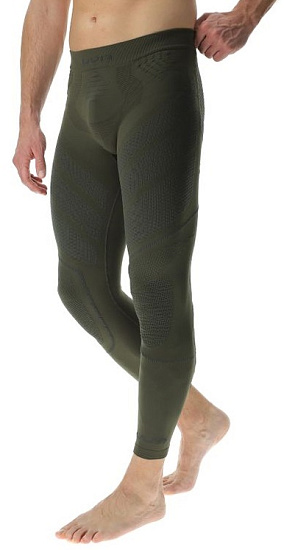 Кальсоны мужские UYN Ambityon Defender Uws Long Tactical Green/Anthracite - Фото 6 большая