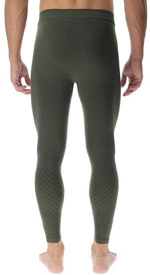 Кальсоны мужские UYN Ambityon Defender Uws Long Tactical Green/Anthracite - Фото 7 большая