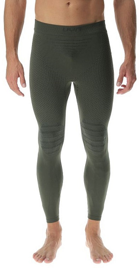 Кальсоны мужские UYN Ambityon Defender Uws Long Tactical Green/Anthracite - Фото 8 большая