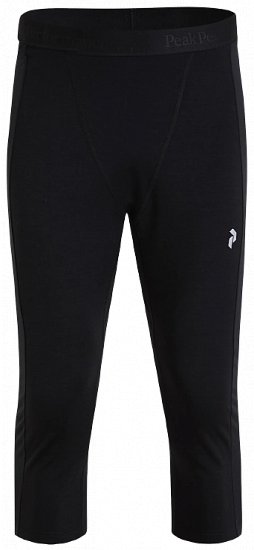 Кальсоны мужские Peak Performance Vertical Mid Black/Black - Фото 1 большая