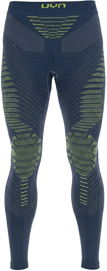 Кальсоны мужские UYN Resilyon Uw Long Dark Blue/Yellow - Фото 1 большая