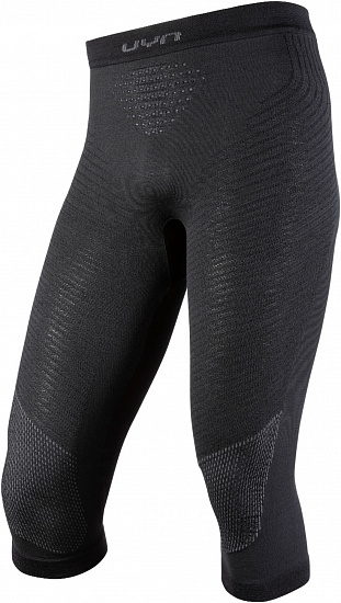 Кальсоны мужские UYN 3/4 Fusyon Uw Medium Black/Anthracite/Anthracite - Фото 3 большая