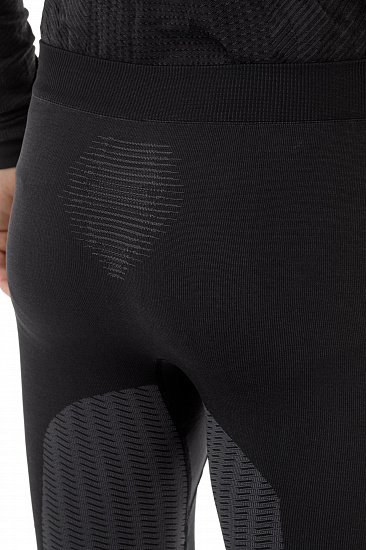 Кальсоны мужские UYN Visyon Uw Long Blackboard/Black/Black - Фото 6 большая