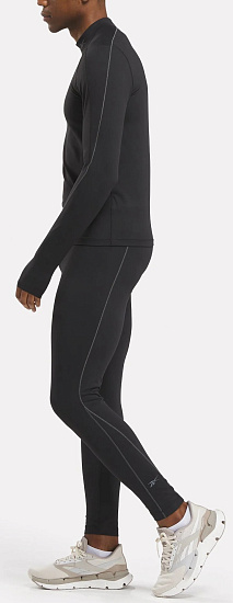 Кальсоны мужские Reebok Speed Baselayer Feat Black - Фото 3 большая