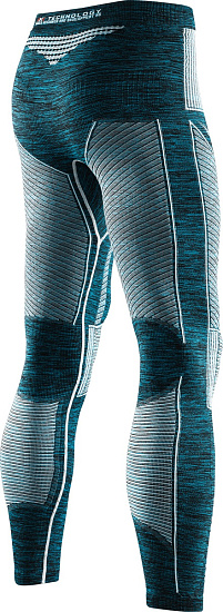 Кальсоны мужские X-Bionic Accumulator EVO Melange UW Long Blue Melange/White - Фото 2 большая