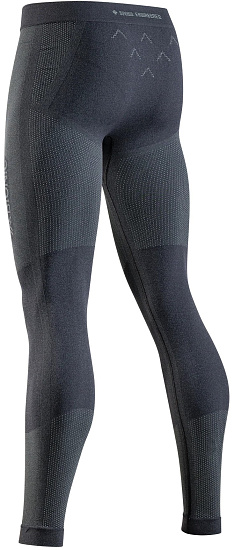 Кальсоны мужские X-Bionic Xceed Run Long X Black/Rhino Grey - Фото 2 большая