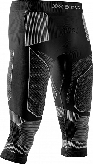 Кальсоны мужские X-Bionic Energy Accumulator 3/4 X Black/Light Grey - Фото 1 большая