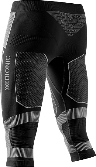 Кальсоны мужские X-Bionic Energy Accumulator 3/4 X Black/Light Grey - Фото 3 большая
